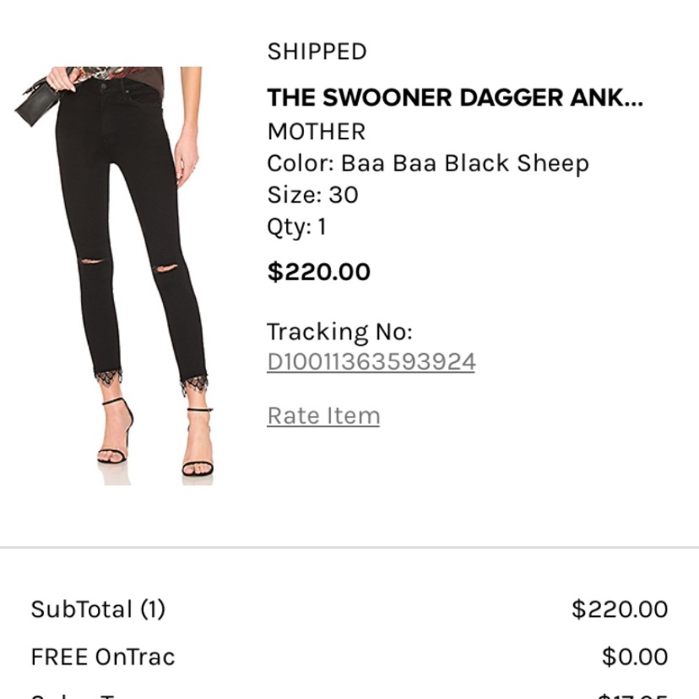 Mother jeans